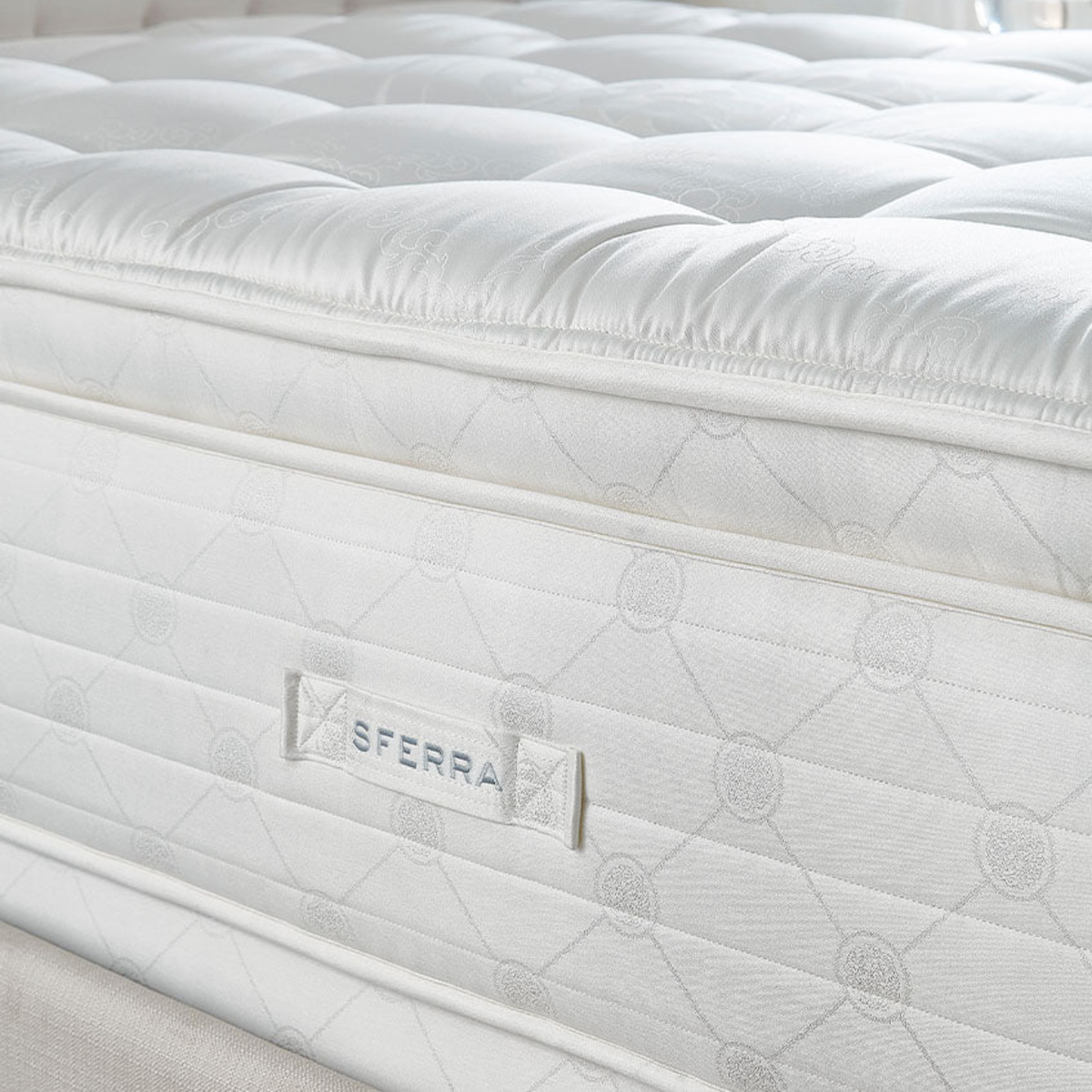 Side Wall of Sferra Nuvole Pillow Top Mattress