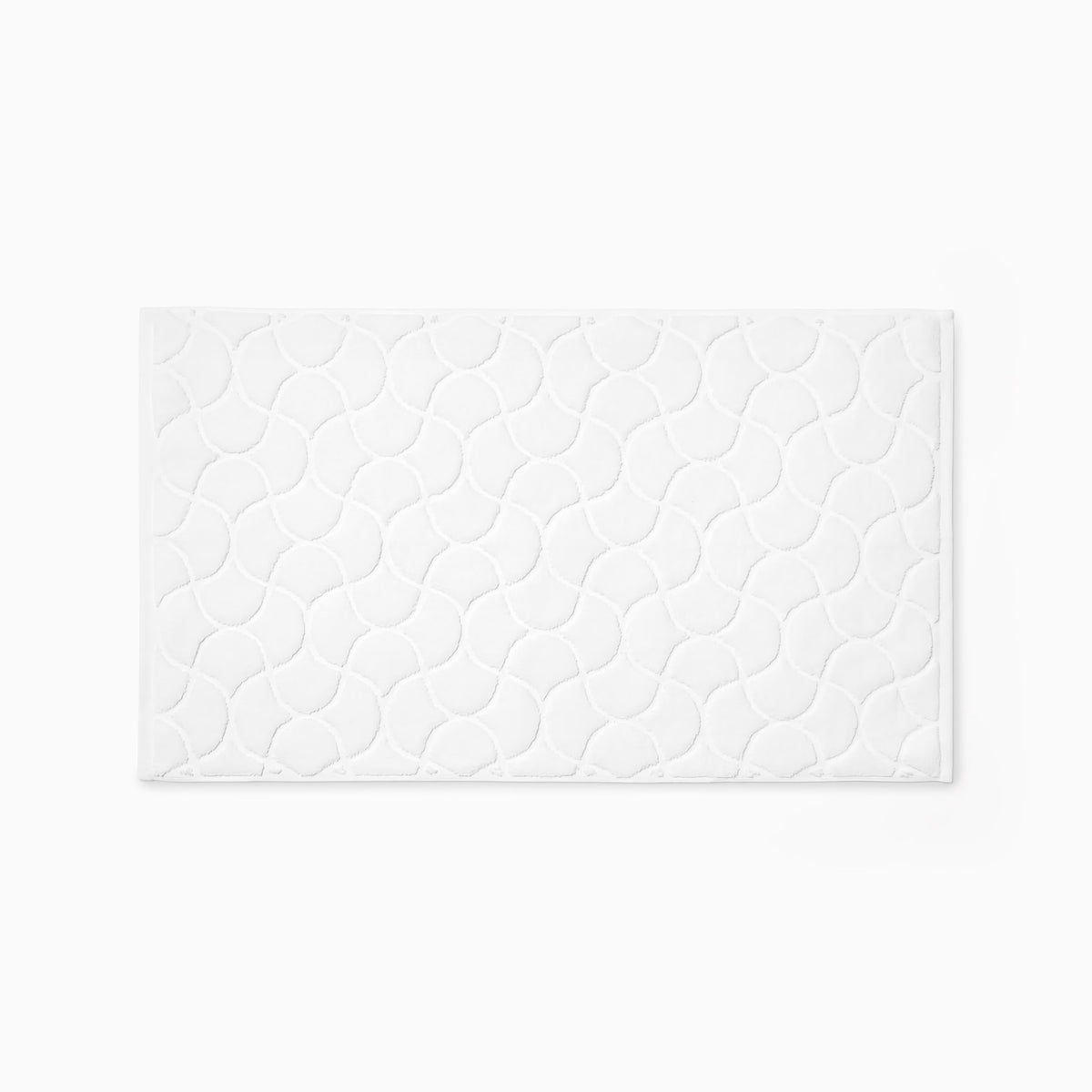Sferra Oasi Tub Mat in White color