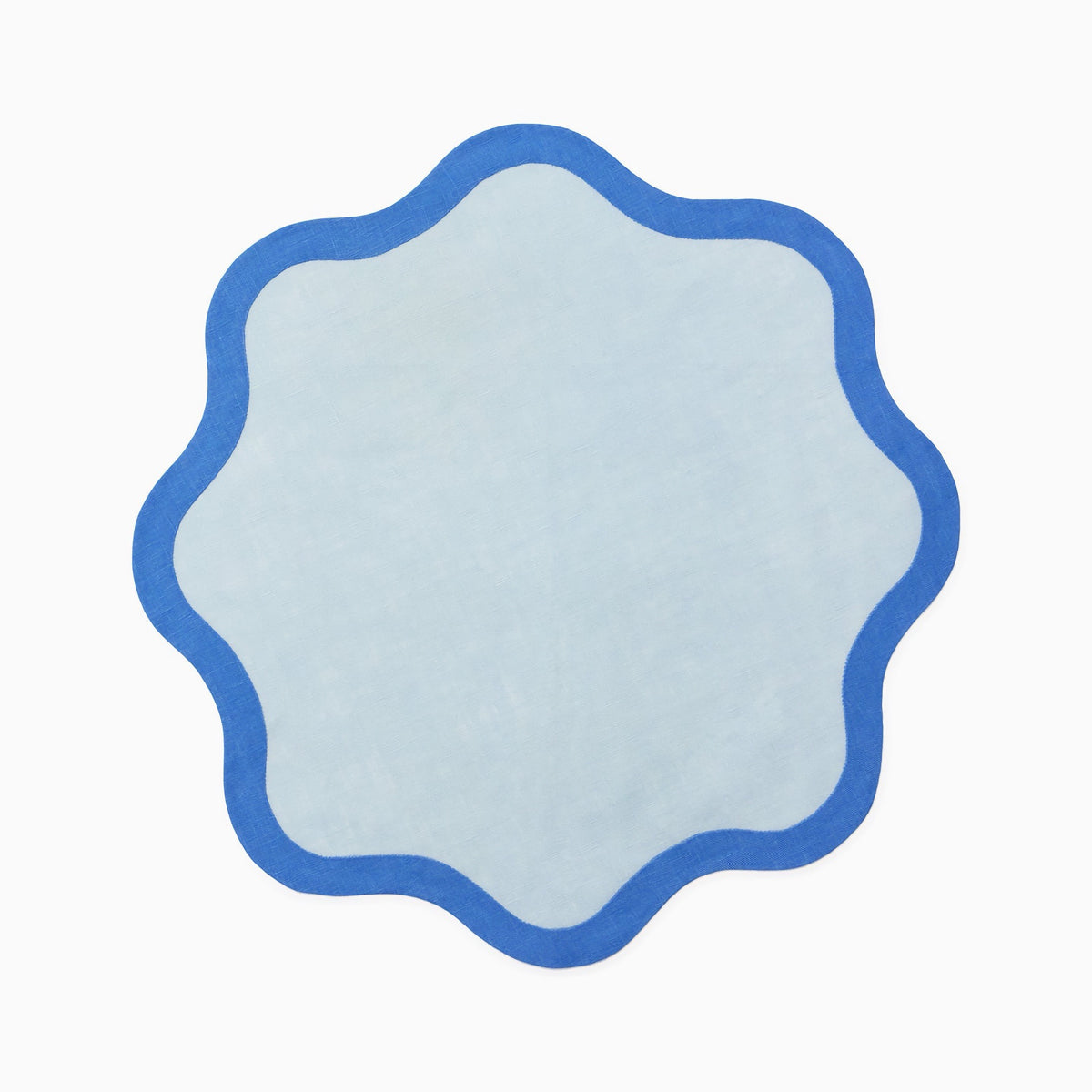Sferra Dinner Napkin in Sky and Cobalt