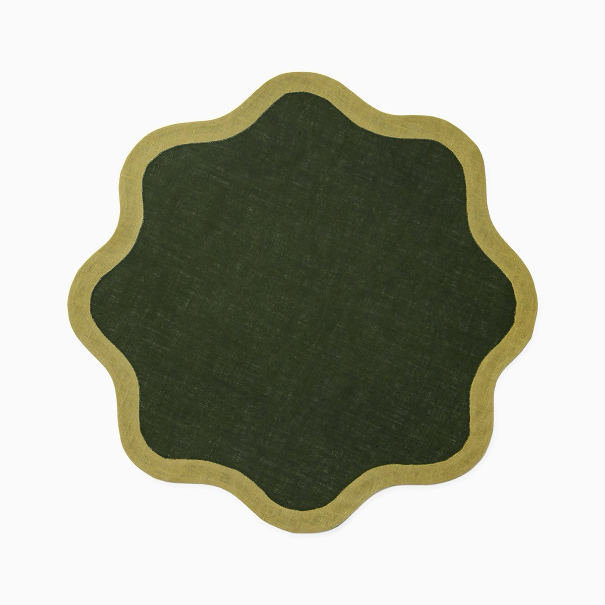 Sferra Dinner Napkin in Forest and Celadon
