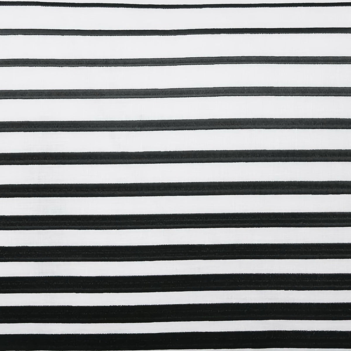 Swatch of Sferra Orizzonte Decorative Pillow in White and Black