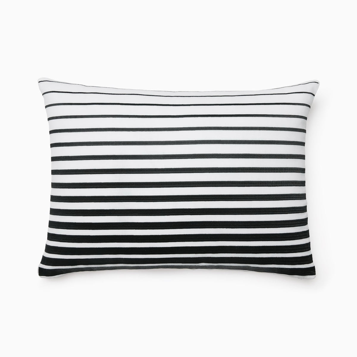 Silo of Sferra Orizzonte Decorative Pillow in White and Black