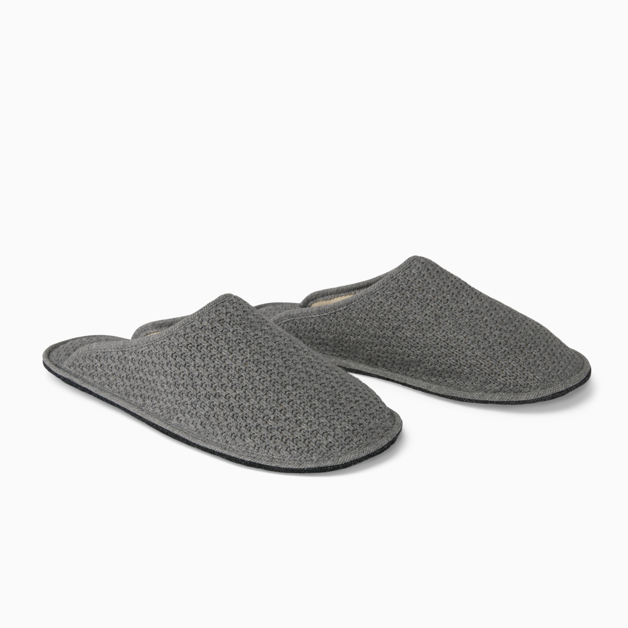 Pair of Grey Sferra Orsino Men's Slippers