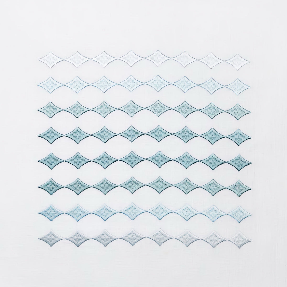 Swatch of Sferra Ortona Decorative Pillow in White and Sky