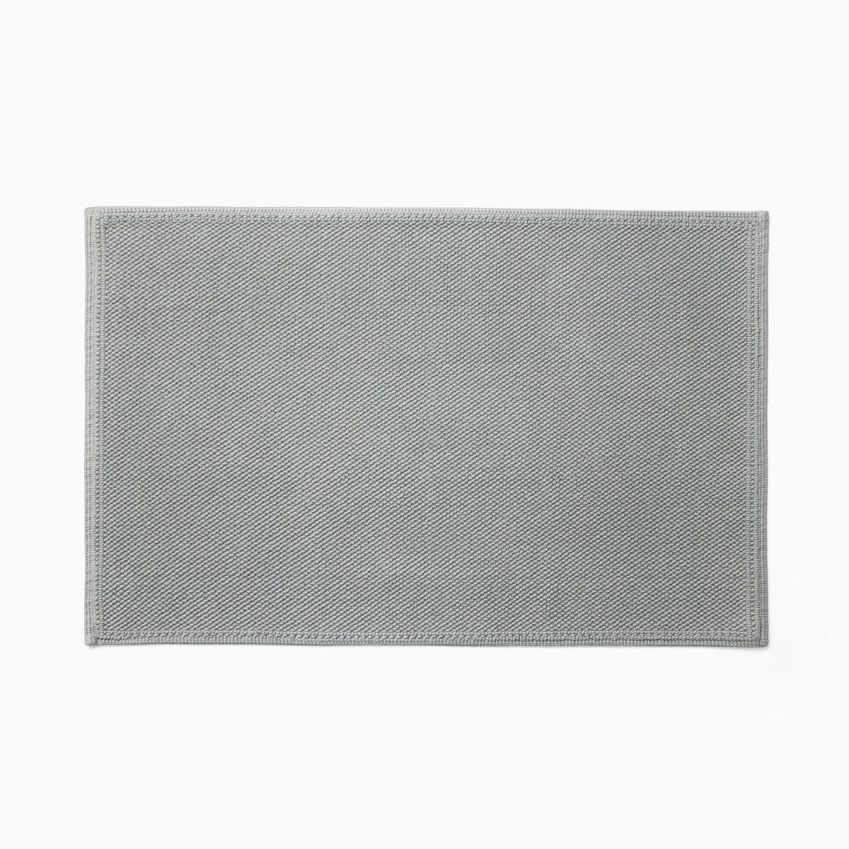 Sferra Osini Bath Rug in Platinum