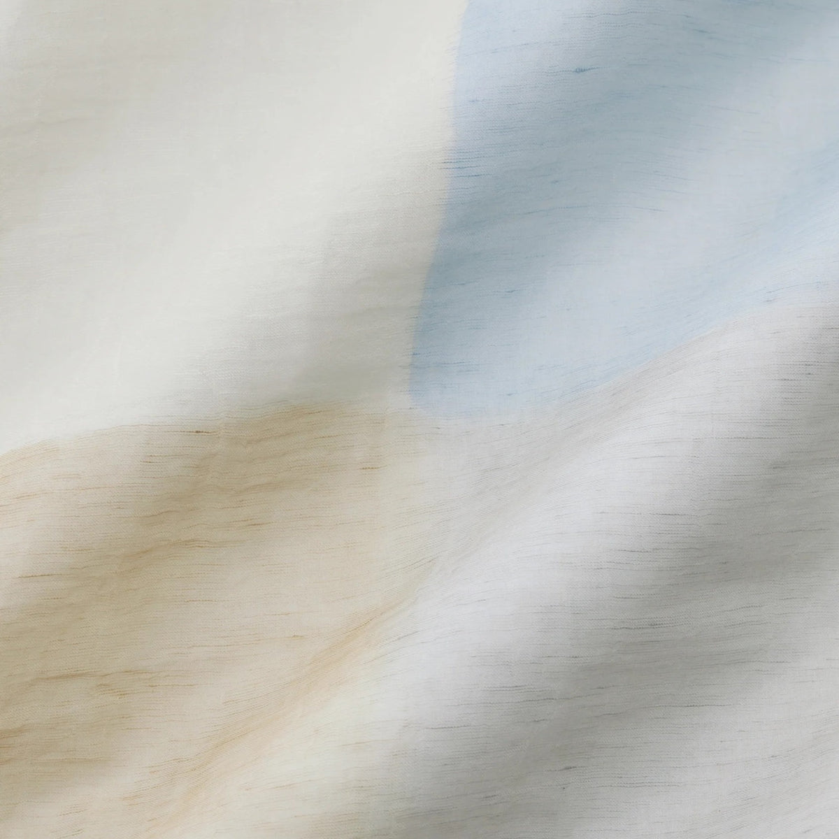 Swatch Sample of Sferra Pitura Throw Blanket in Color Sky/Grey