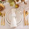 Sferra Quadrato Napkin Rings - White featured image