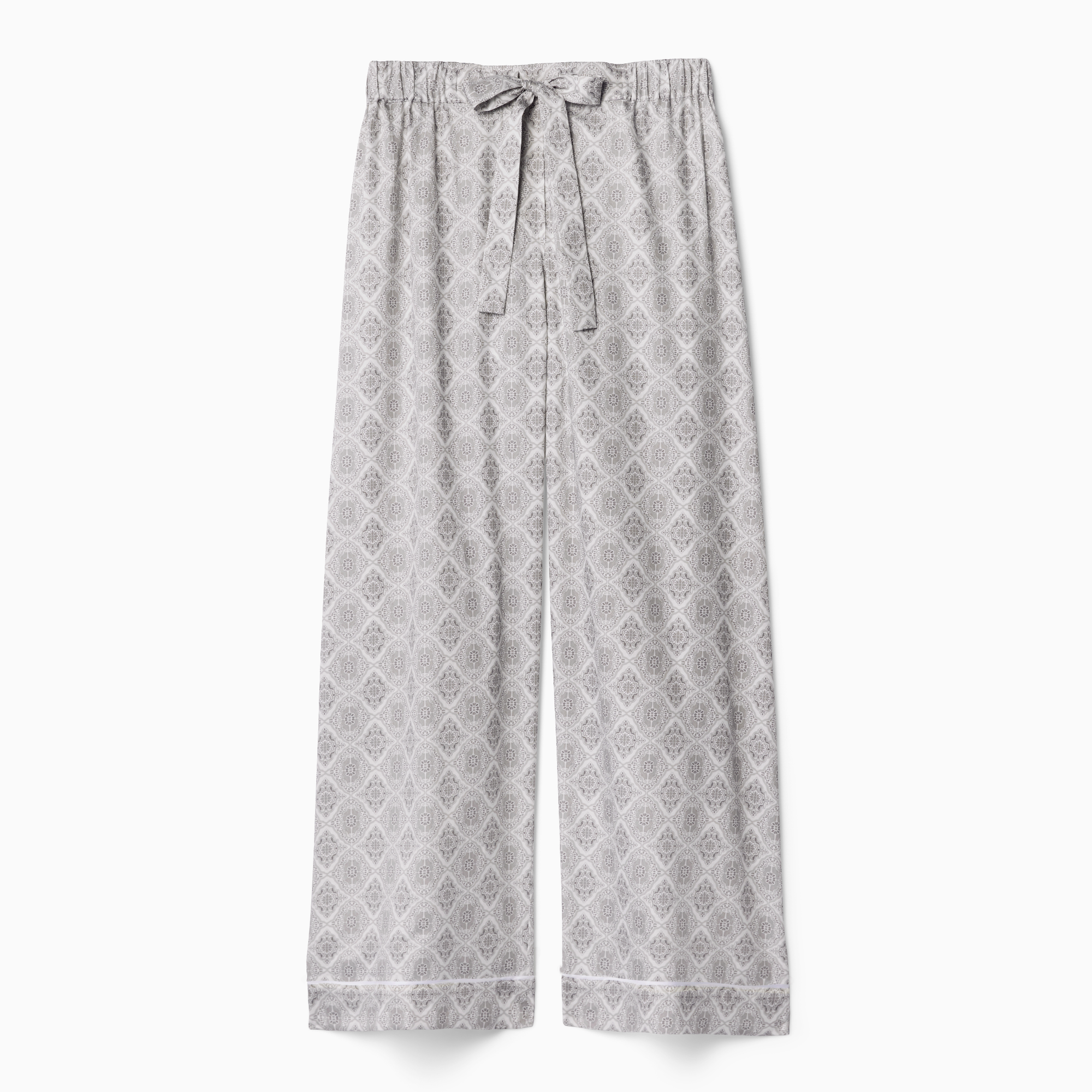 Sferra Ravenna Drawstring Pant in Tin Color