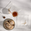 Sferra Regalo Cocktail Napkins - White/Beige featured image