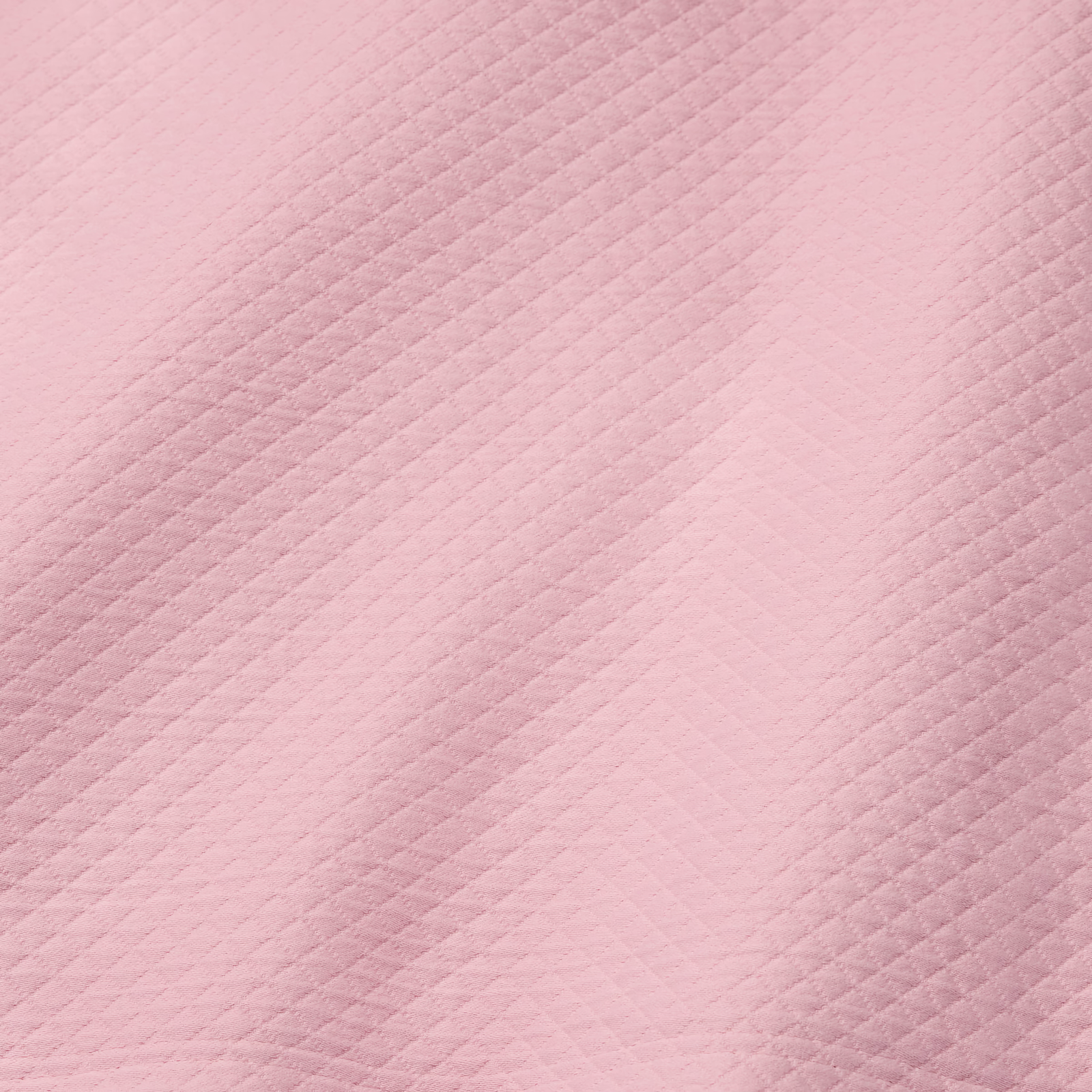 Sferra Rombo Coverlet and Shams with Carnation Swatch