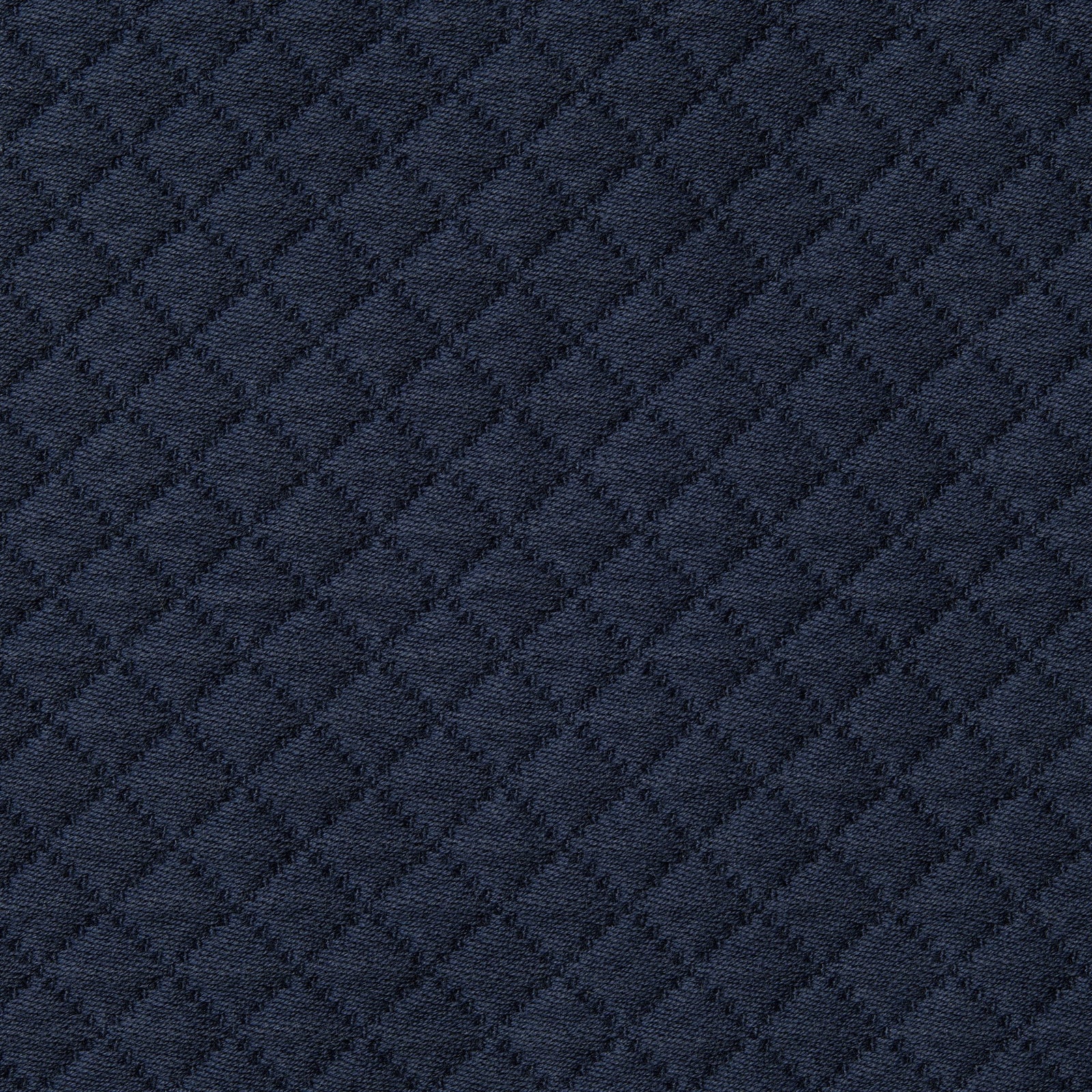 Full View of Sferra Rombo Bedding with Swatch Navy