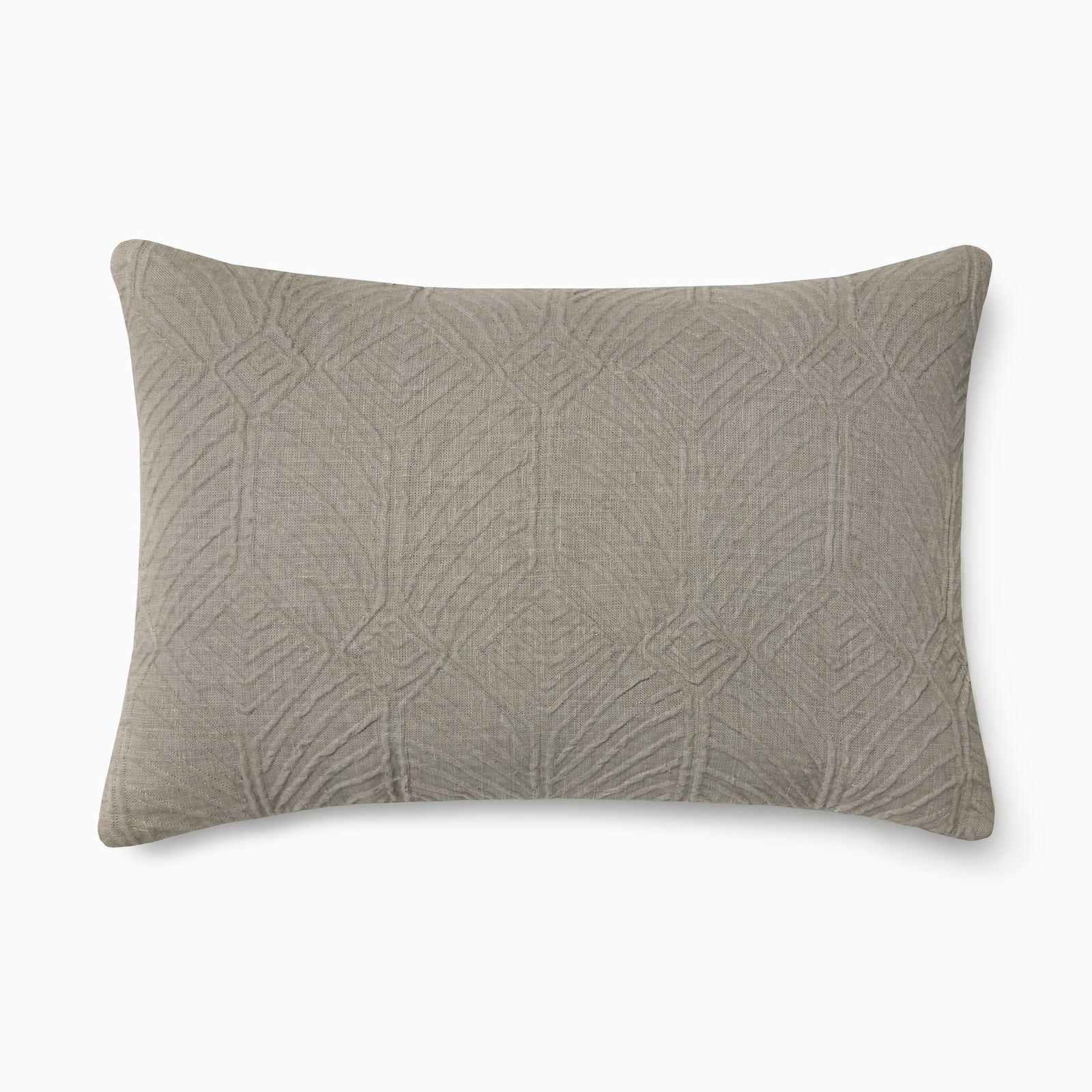 Sferra Ruggenti Decorative Pillow in Ash