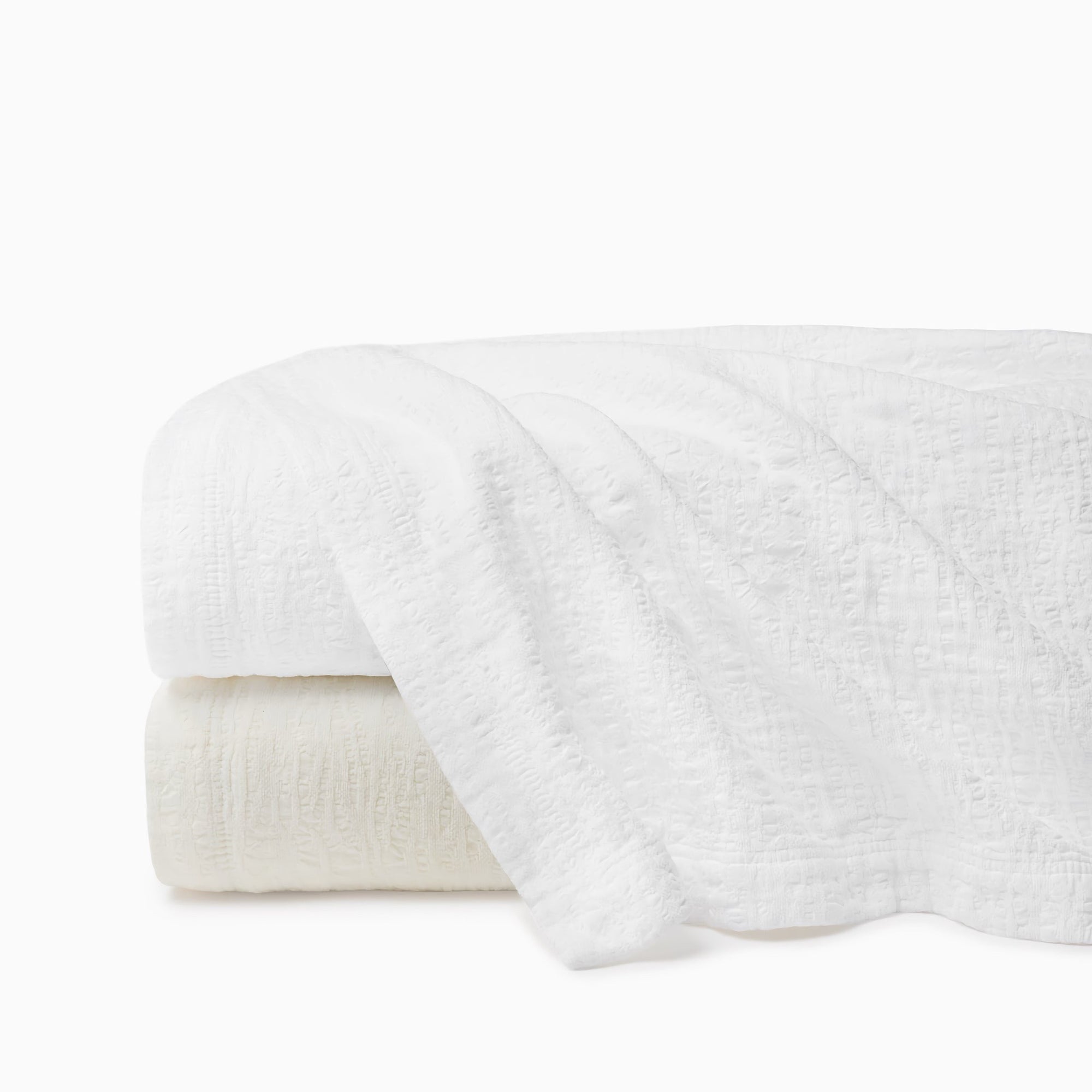 Sferra Sabino Coverlets in both colors