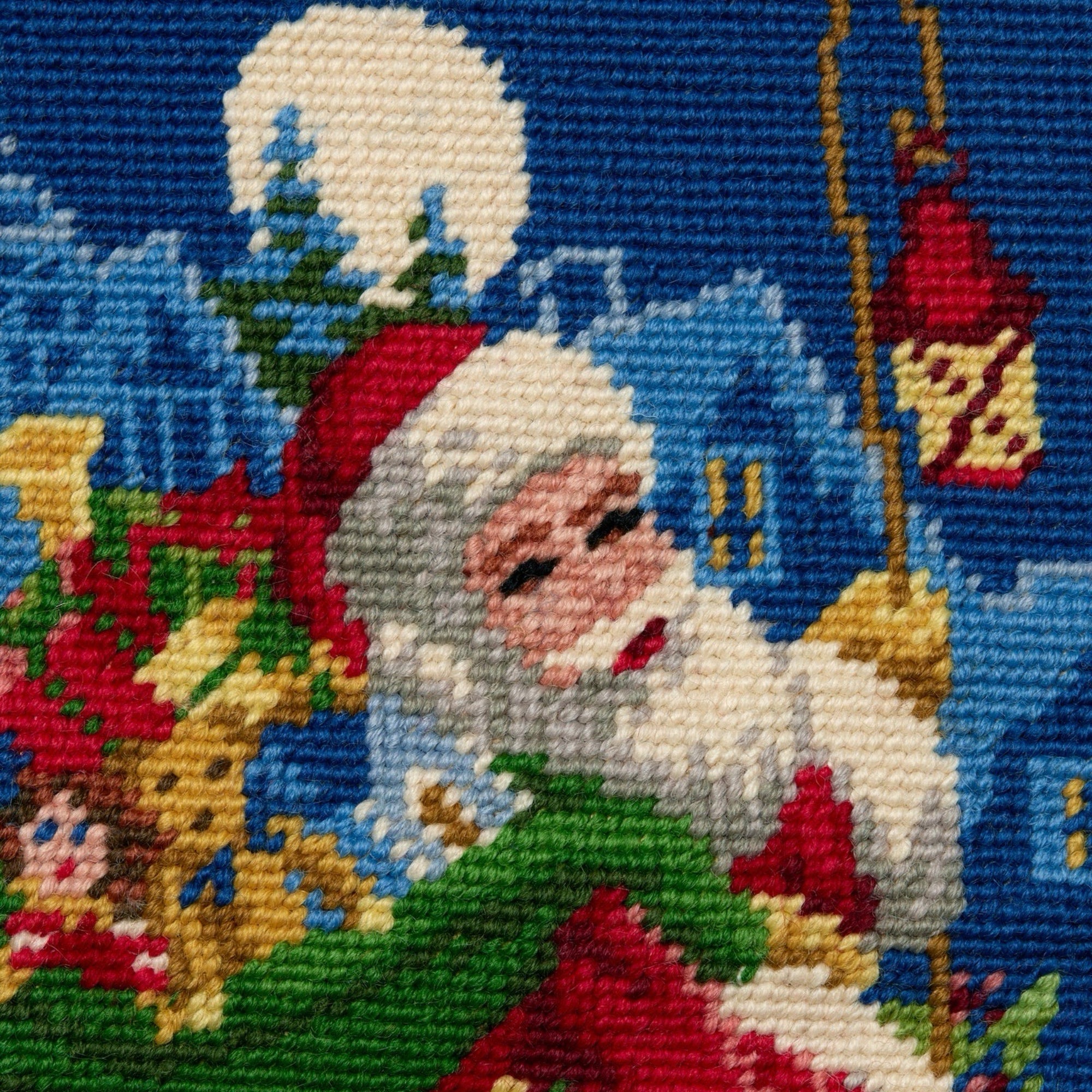 Sferra Santa Dad Holiday Stocking in Red