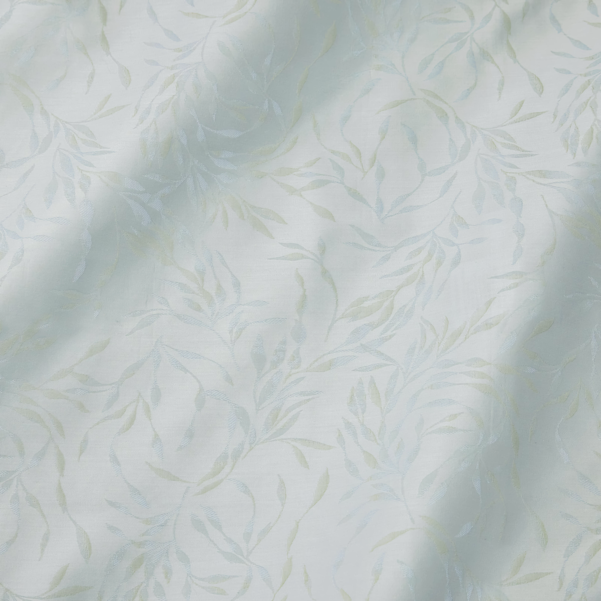 Swatch of Sferra Selini Duvet Cover and Shams in Silver Sage