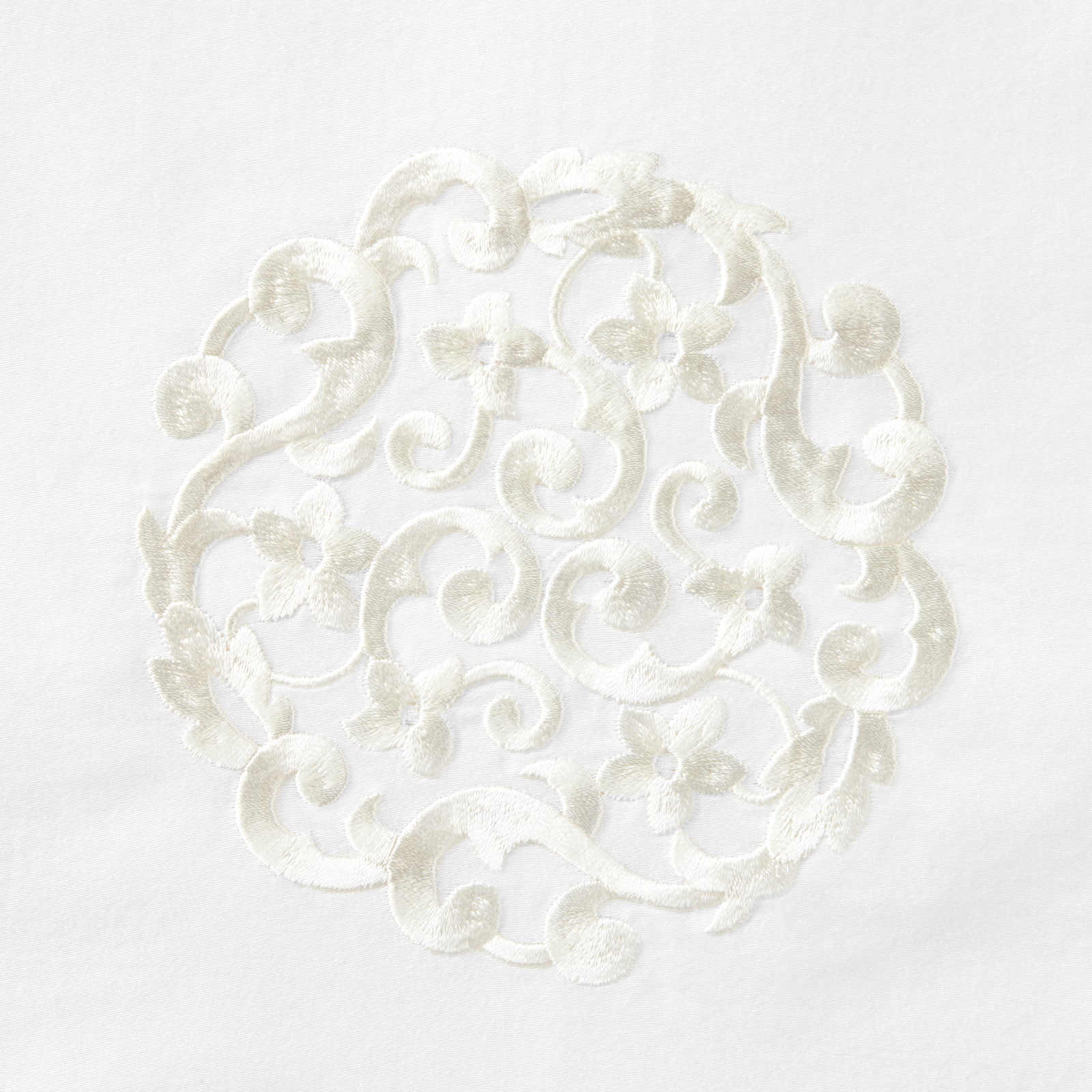 Silo Image of Sferra Storia Decorative Pillow in White/Ivory Color