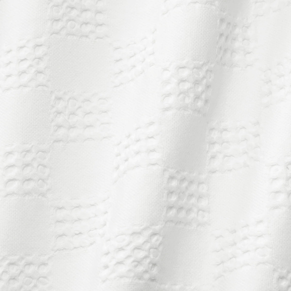 Swatch Sample of Sferra Straccio Kitchen Towel in White Color