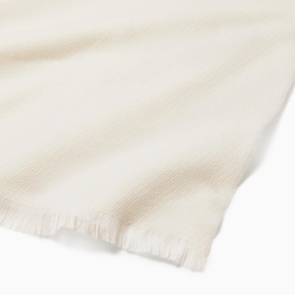 Ecru Sferra Taormina Throw made of extra-fine Merino wool