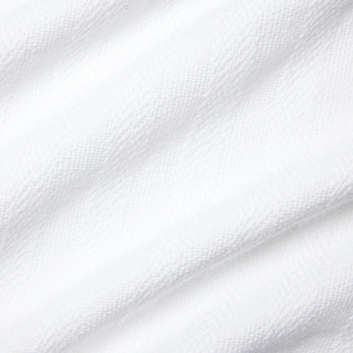 Swatch Sample of Sferra Tavira Blanket in White Color
