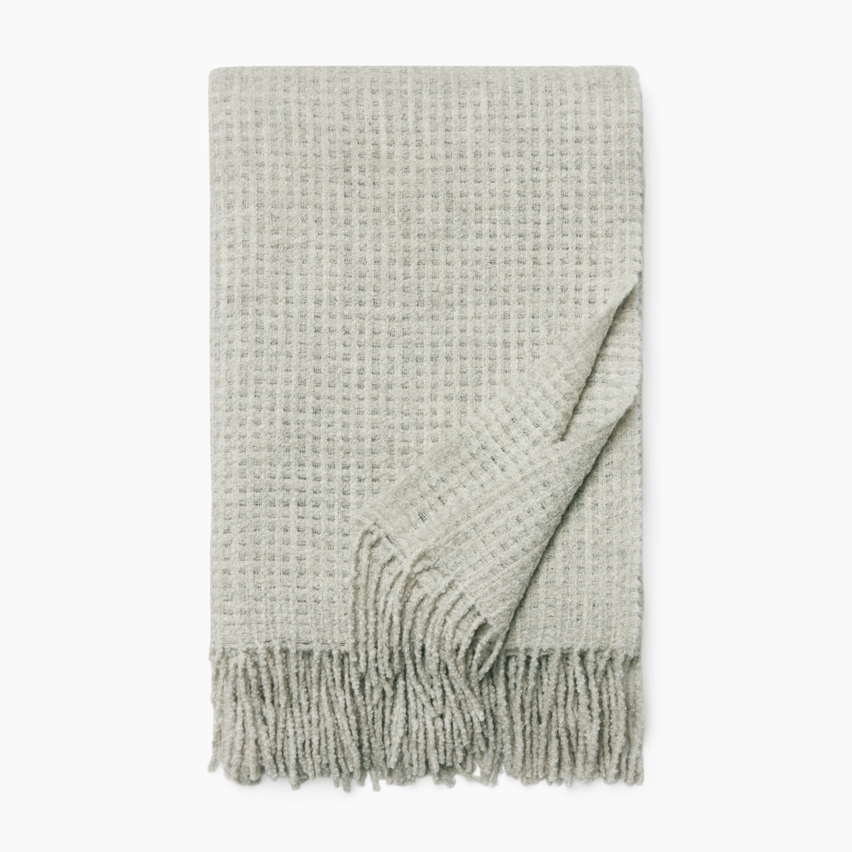 Sferra Terranova Throw in Grey color against a white background