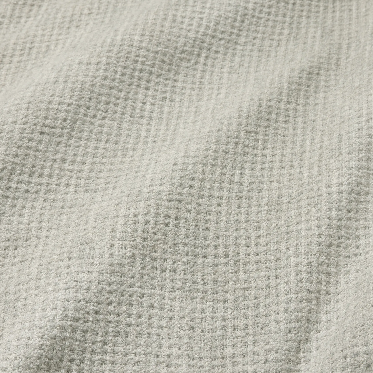 Fabric Closeup of Sferra Terranova Throw in Grey color