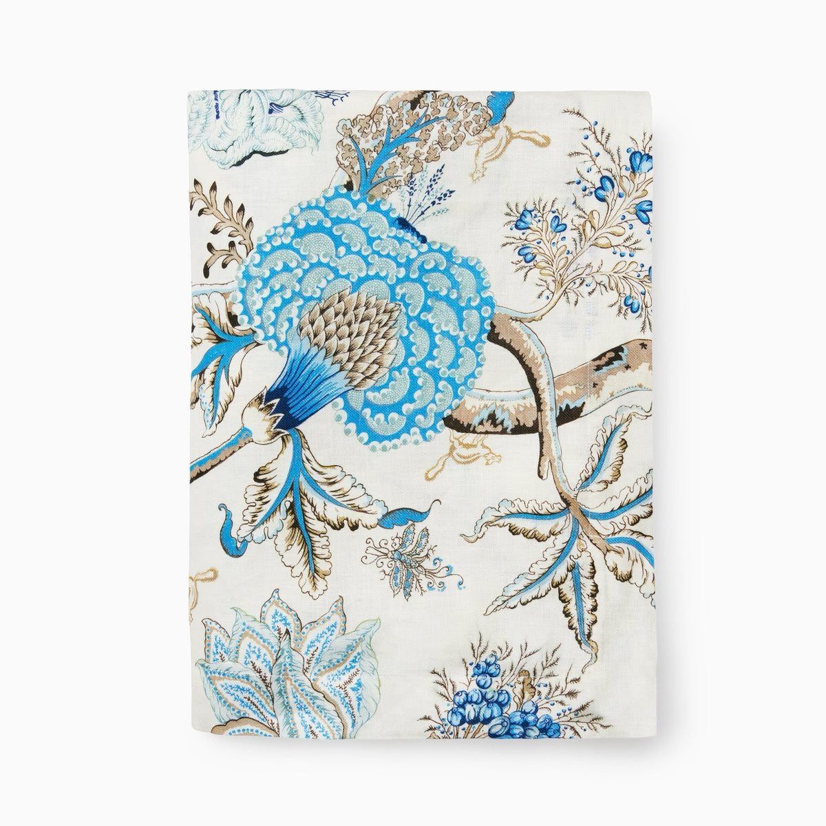 Sferra X Scalamandre Pondicherry Table Linens - Sea