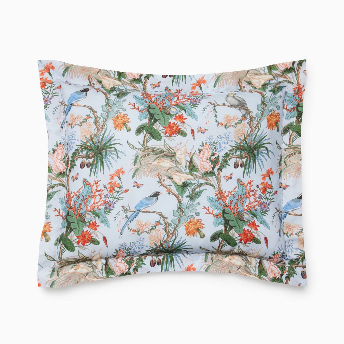 Sham Silo of Sferra x Scalamandre Cinque Terra Bedding Collection