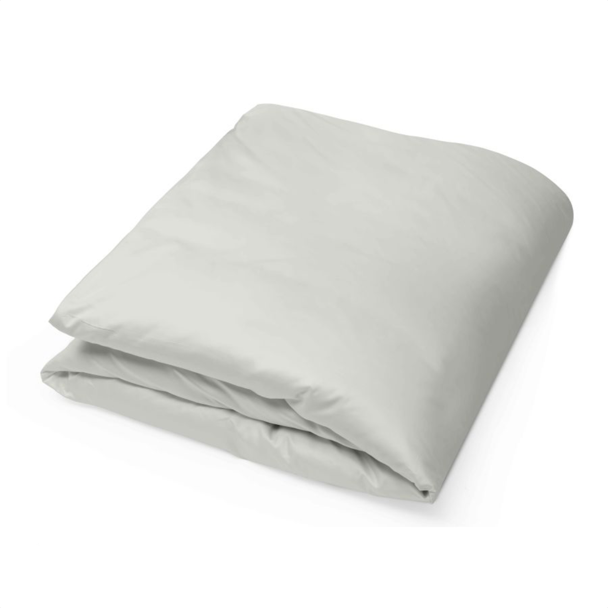 Folded Duvet Cover of Signoria Gemma Bedding in Pearl Color
