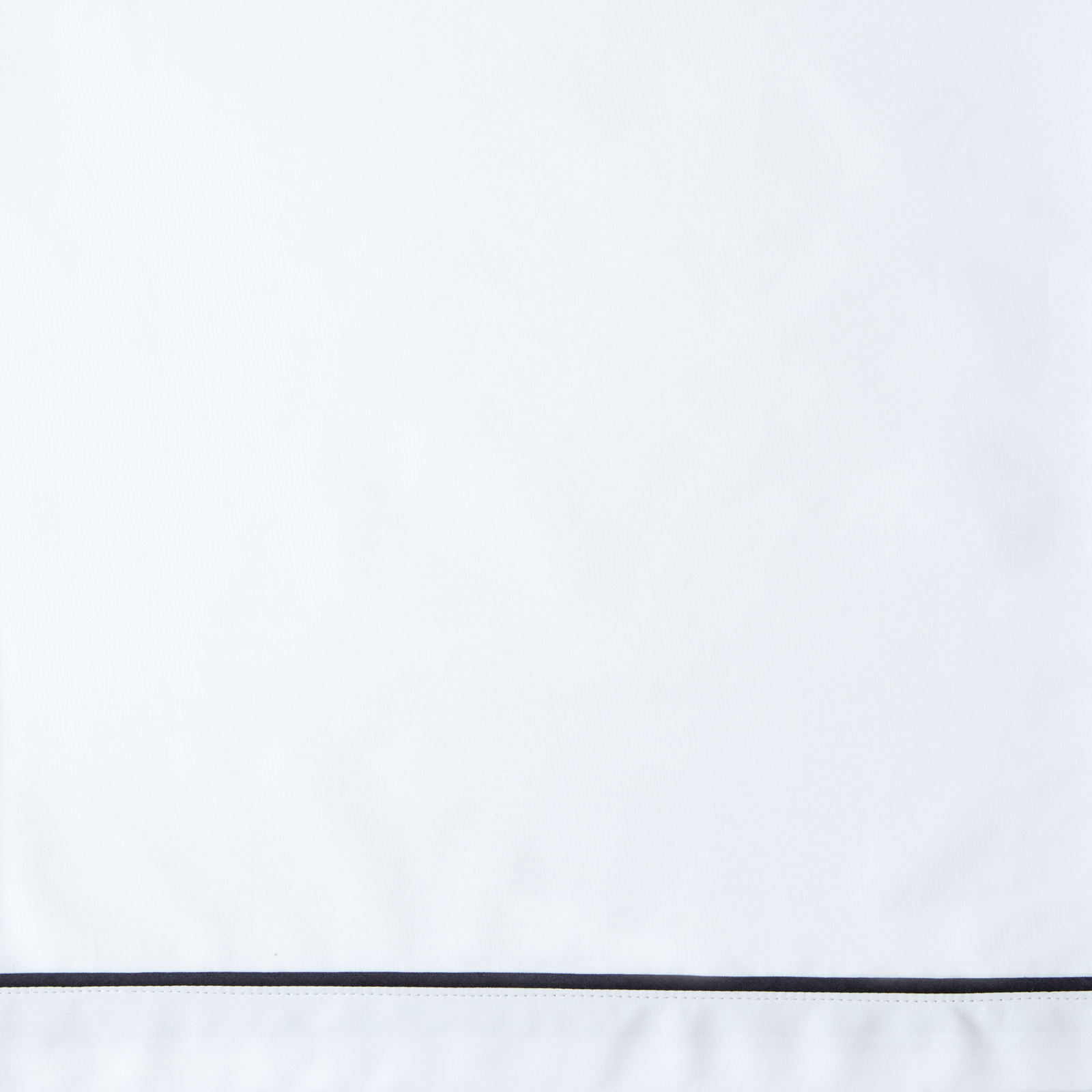 Full Bed Dressed in Signoria Luce Bedding in Midnight Blue Color