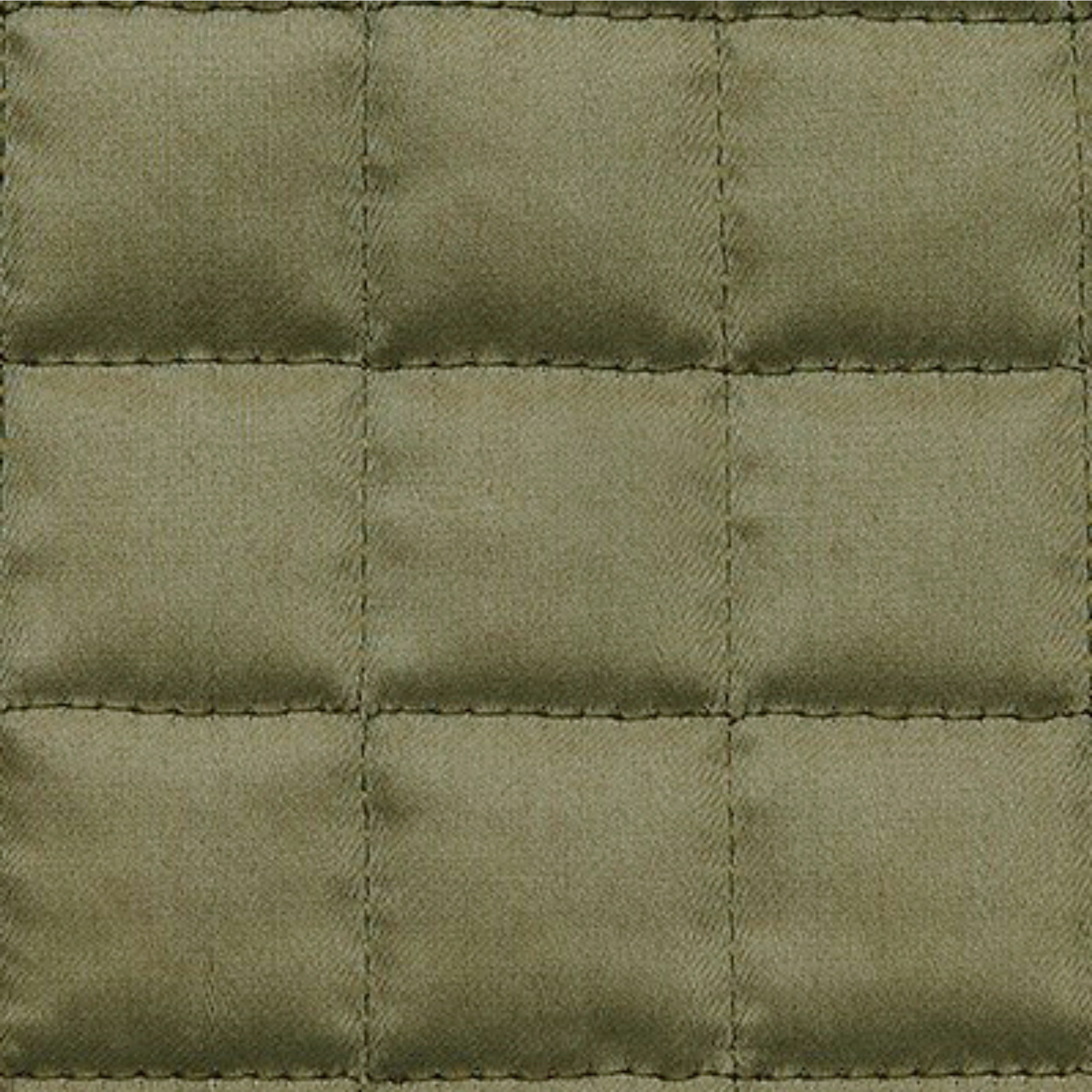 Bed Dressed in Signoria Masaccio Bedding in Olive Green Color