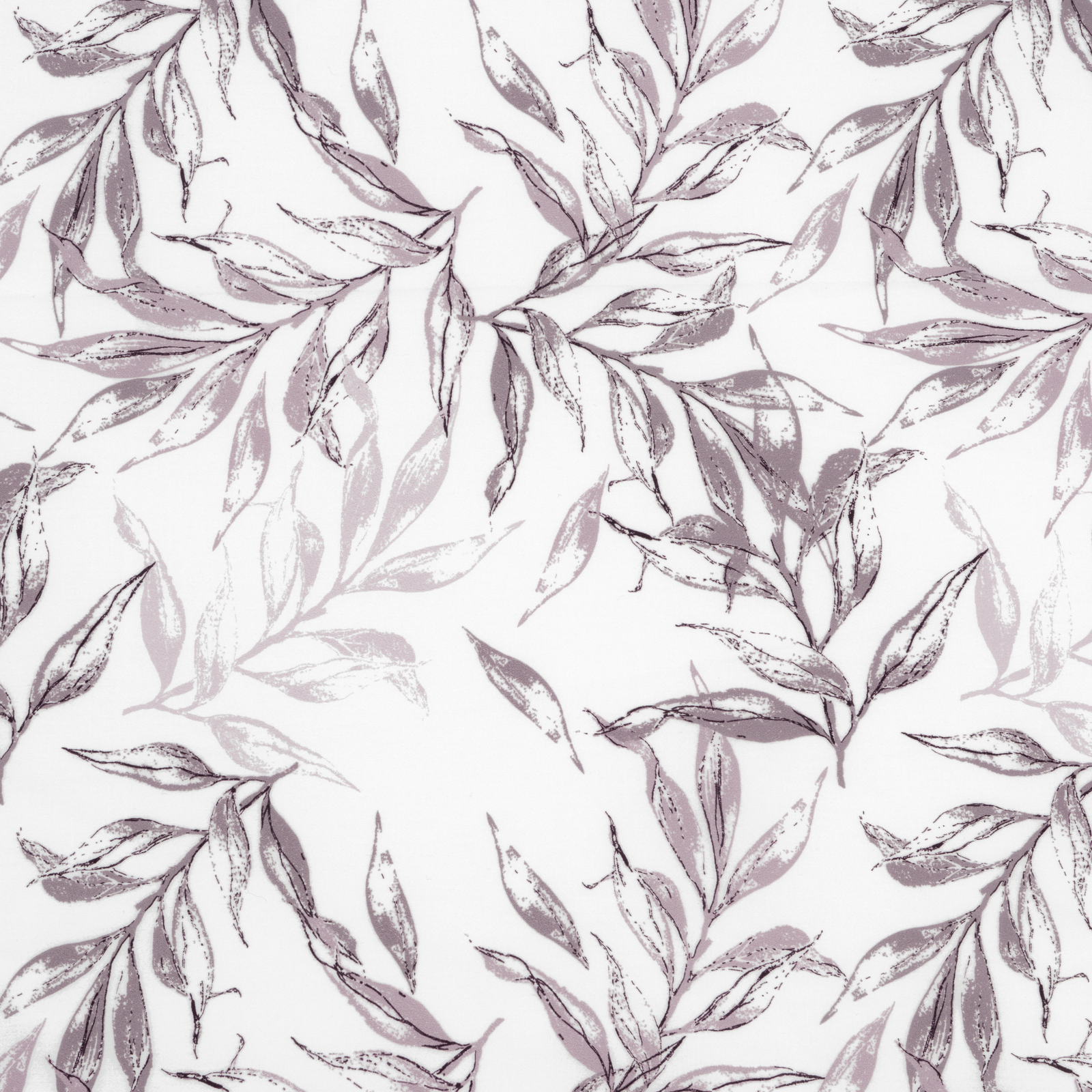 Front View of Full Bed Dressed in Thistle Signoria Natura Bedding