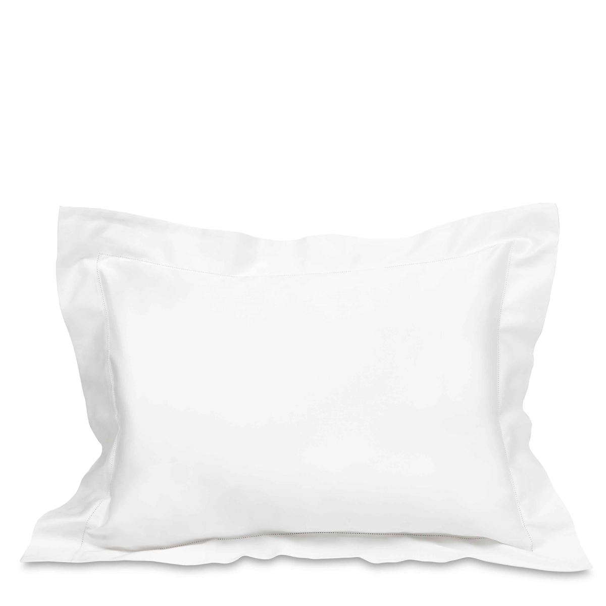 Front View of Signoria Nuvola Bedding Sham in White Color