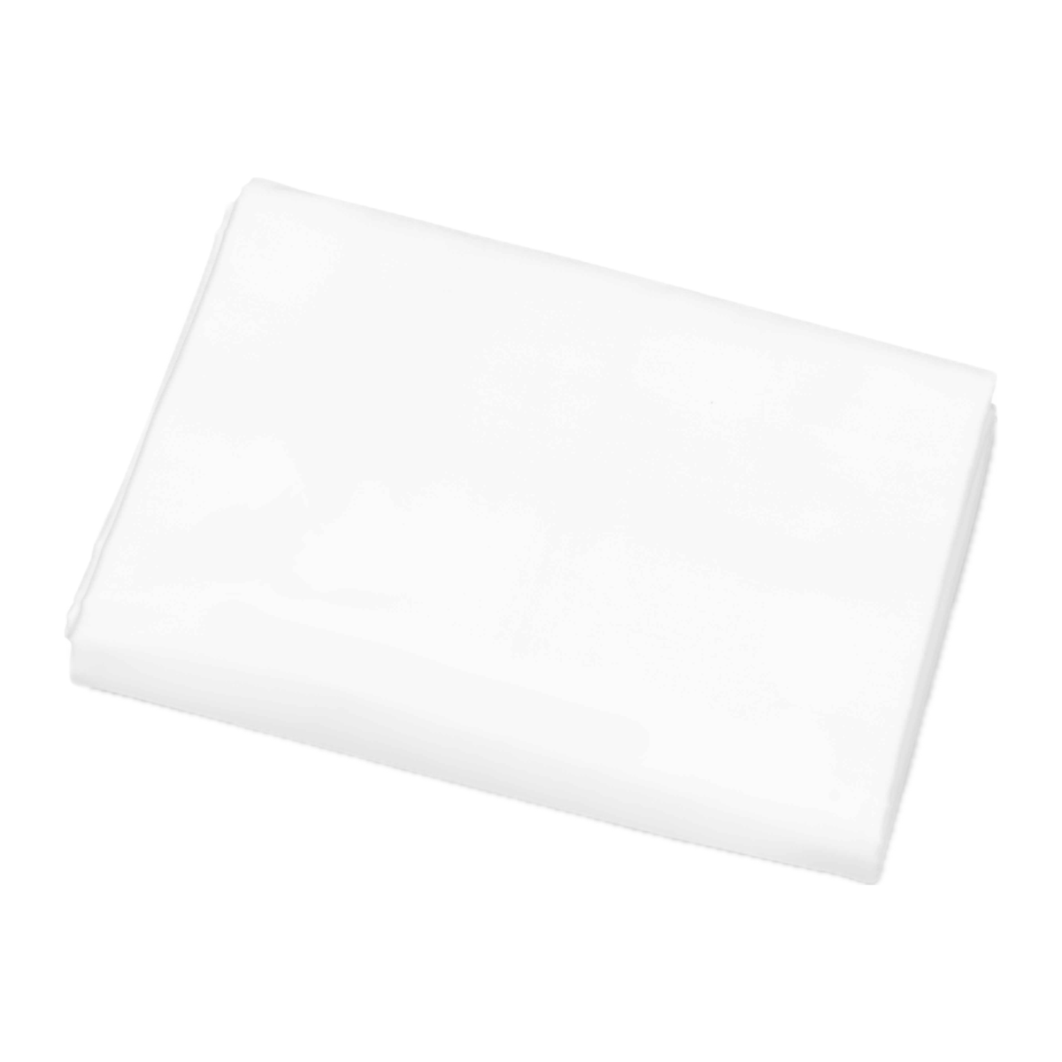 Folded White Signoria Nuvola Percale Bedding Duvet Cover