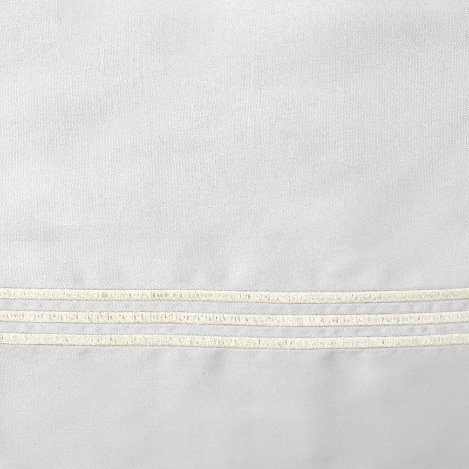 Stack of Signoria Platinum Sateen Shams in Different Colors