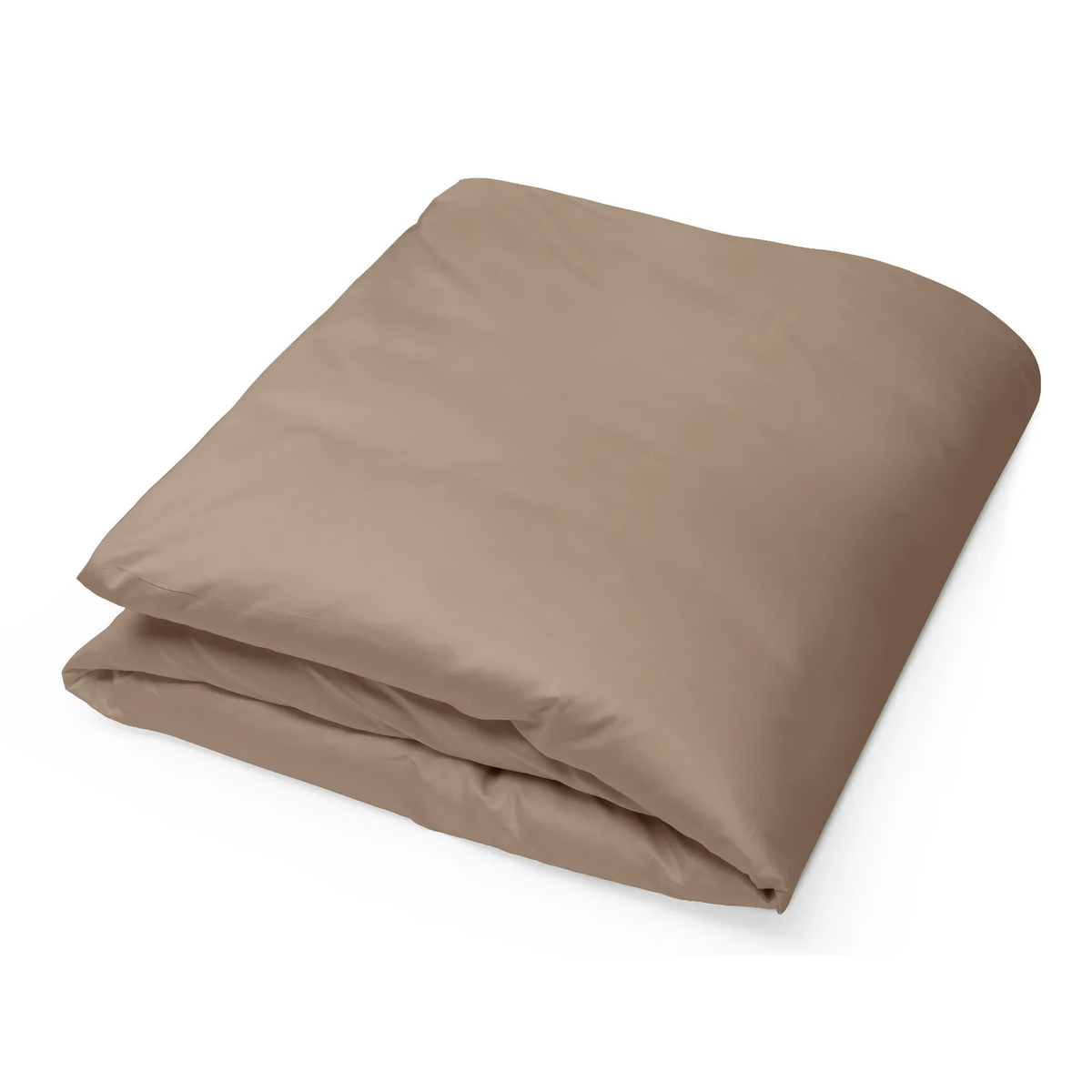 Folded Duvet Cover of Signoria Raffaello Bedding in Brown