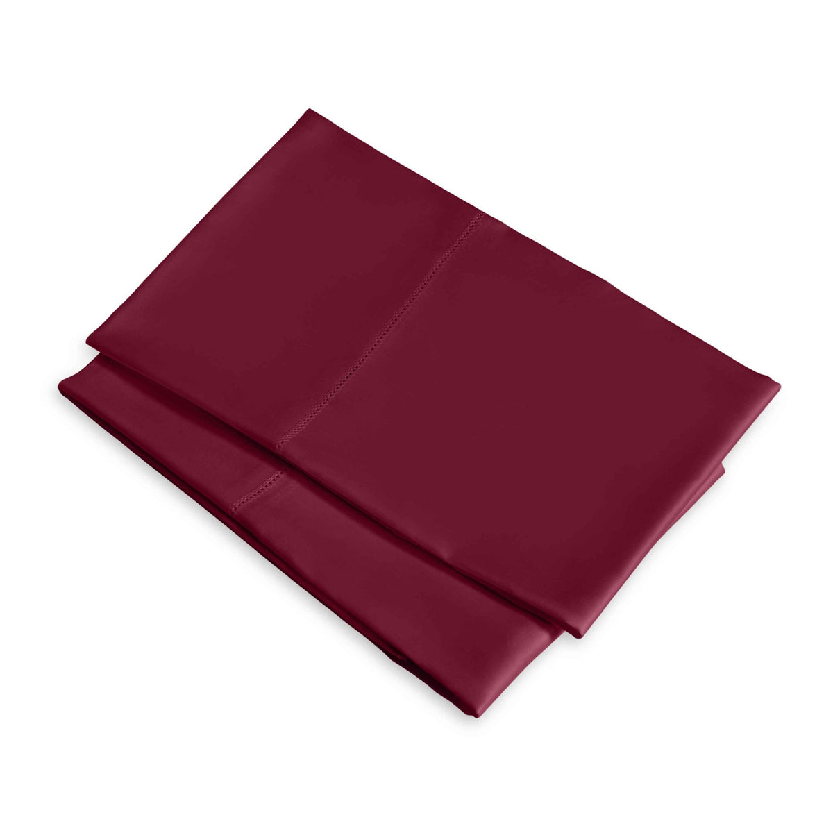 Clear Image of Signoria Raffaello Pillowcases in Cardinale Red Color