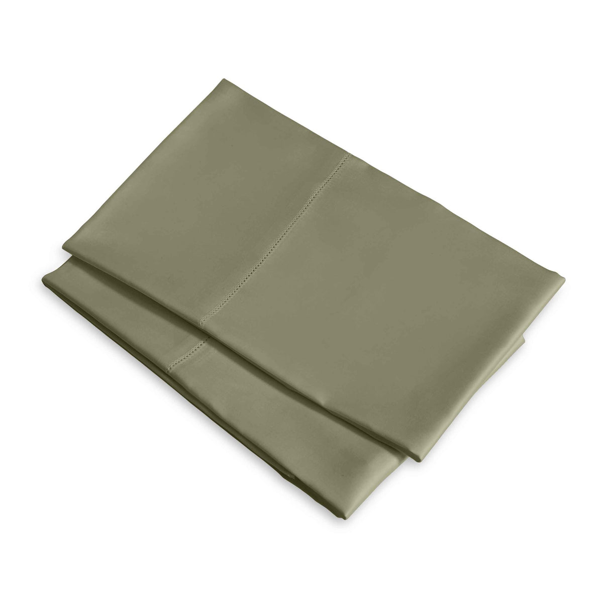 Clear Image of Signoria Raffaello Pillowcases in Olive Green Color