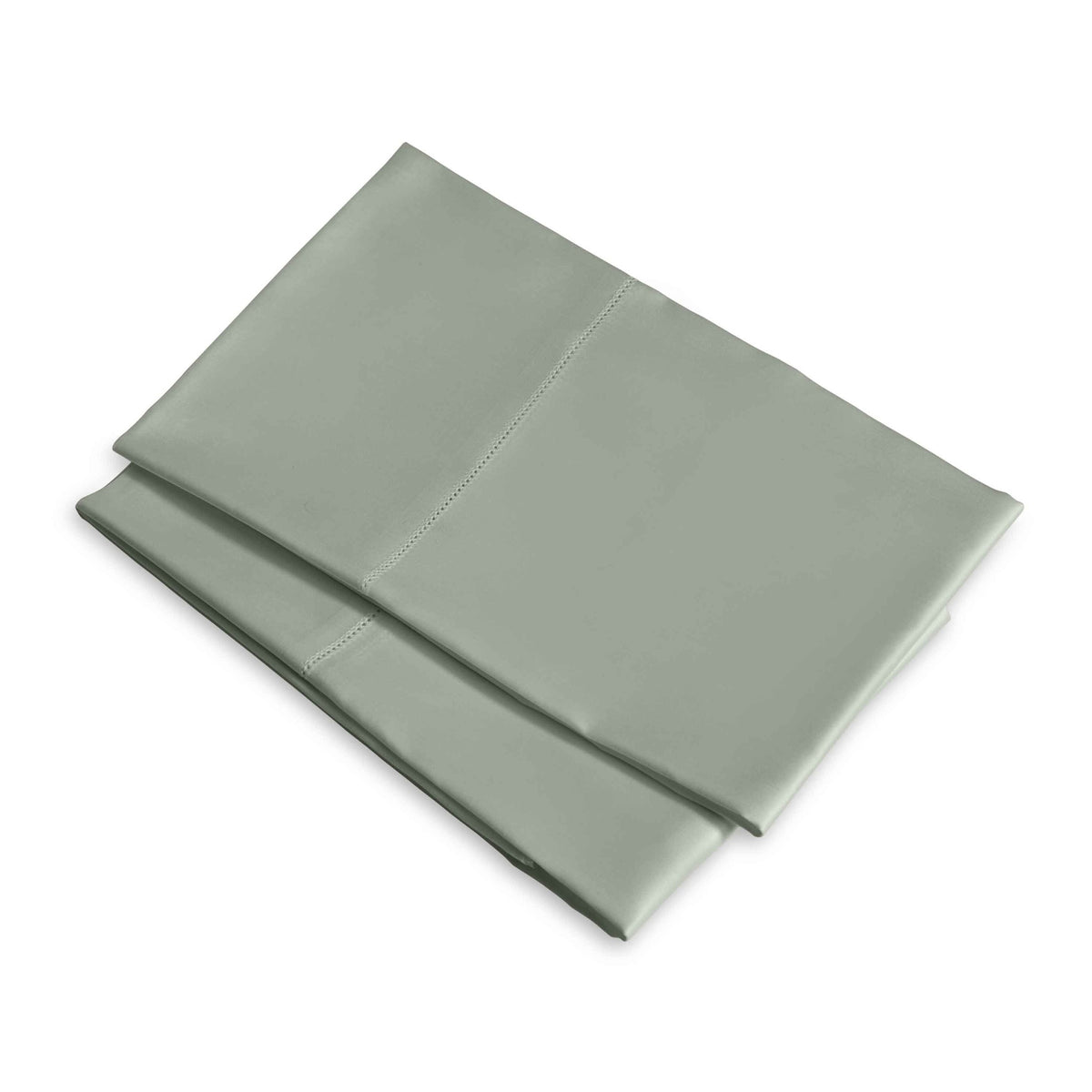 Clear Image of Signoria Raffaello Pillowcases in Silver Sage Color