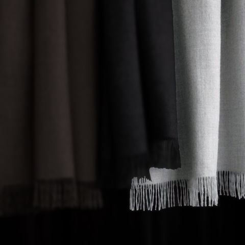 Downtown Company Baby Alpaca Throws - Light Gray featured image