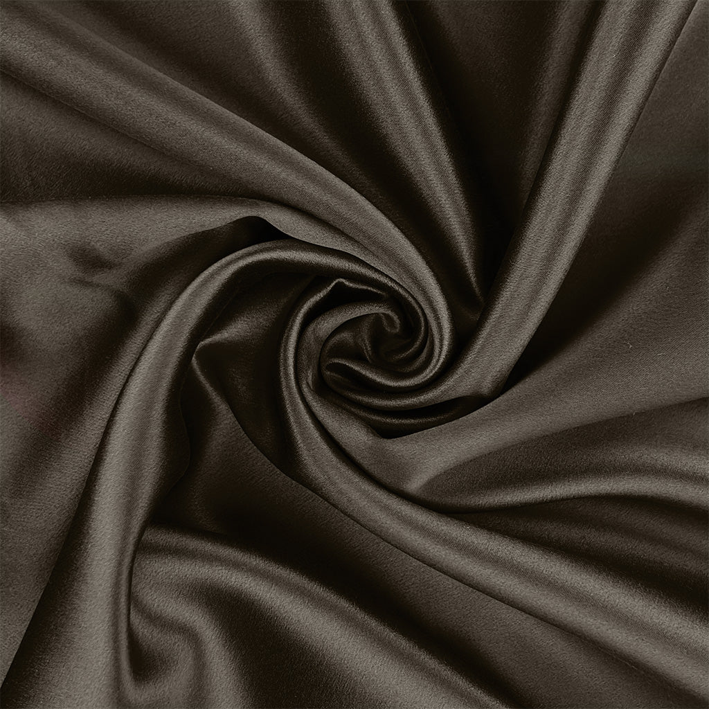 Mulberry Park Silks Pure Silk Square Head Scarf - Storm Grey