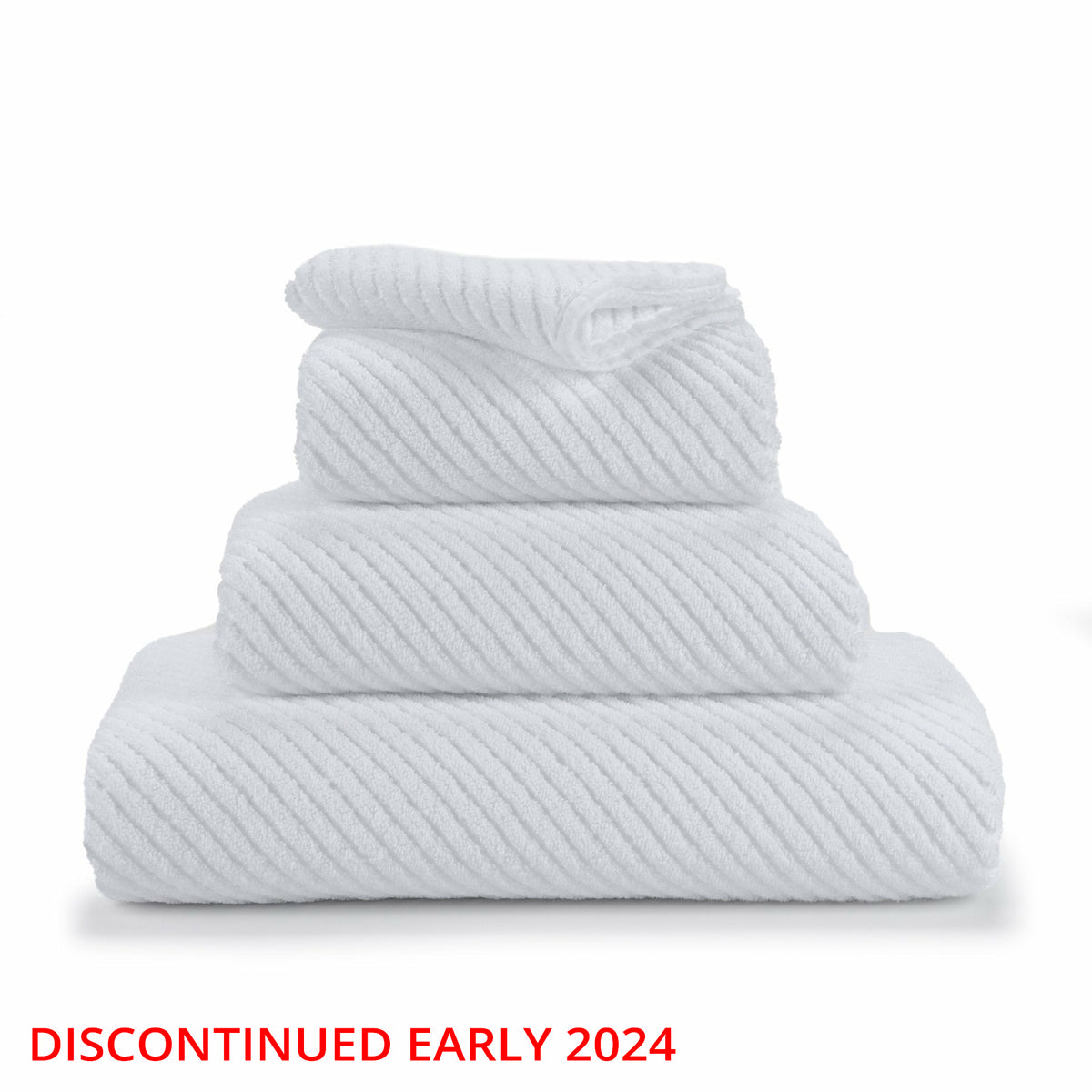Abyss Super Twill Bath Towels - White