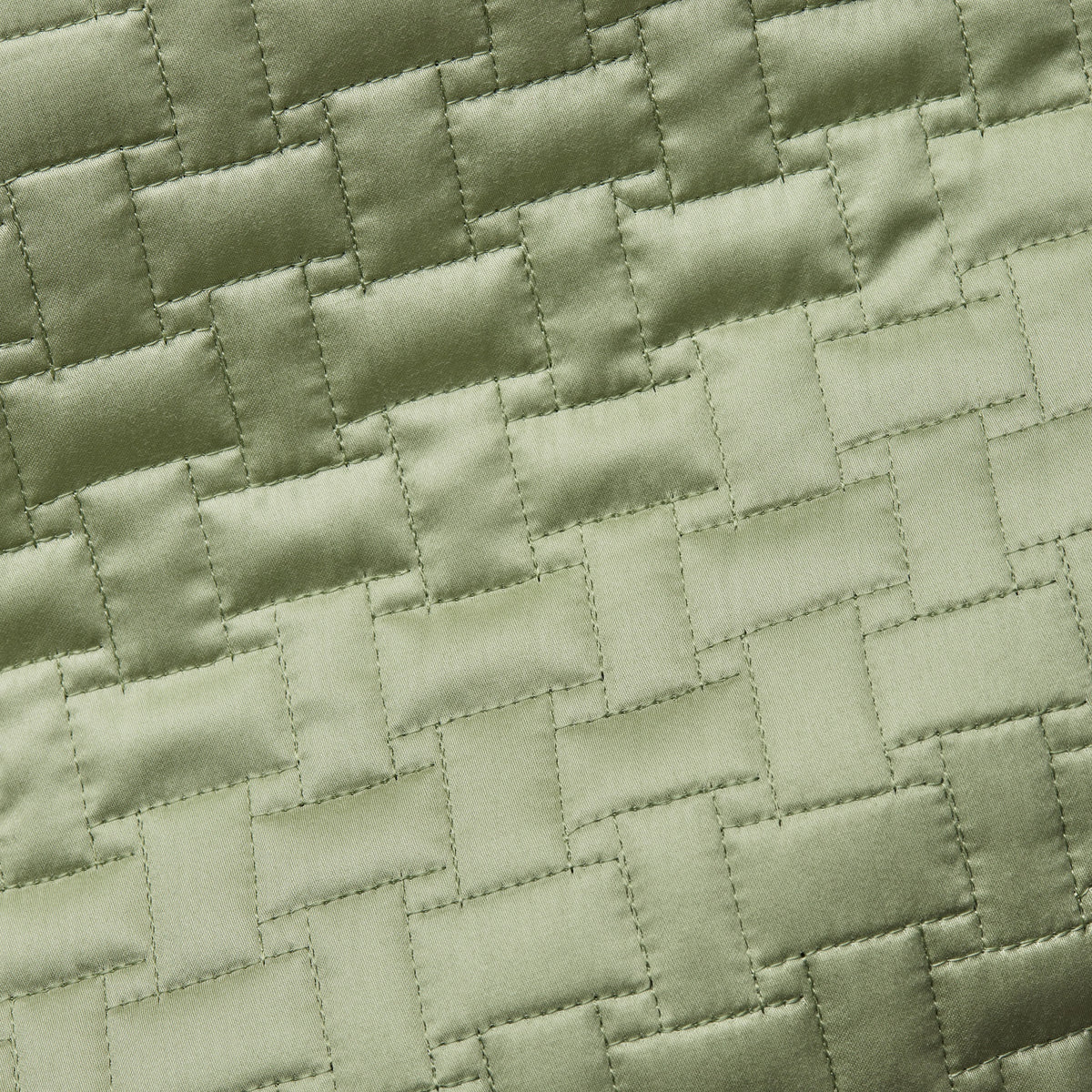 Texture of Sferra Sampietrini Quilts and Shams Willow