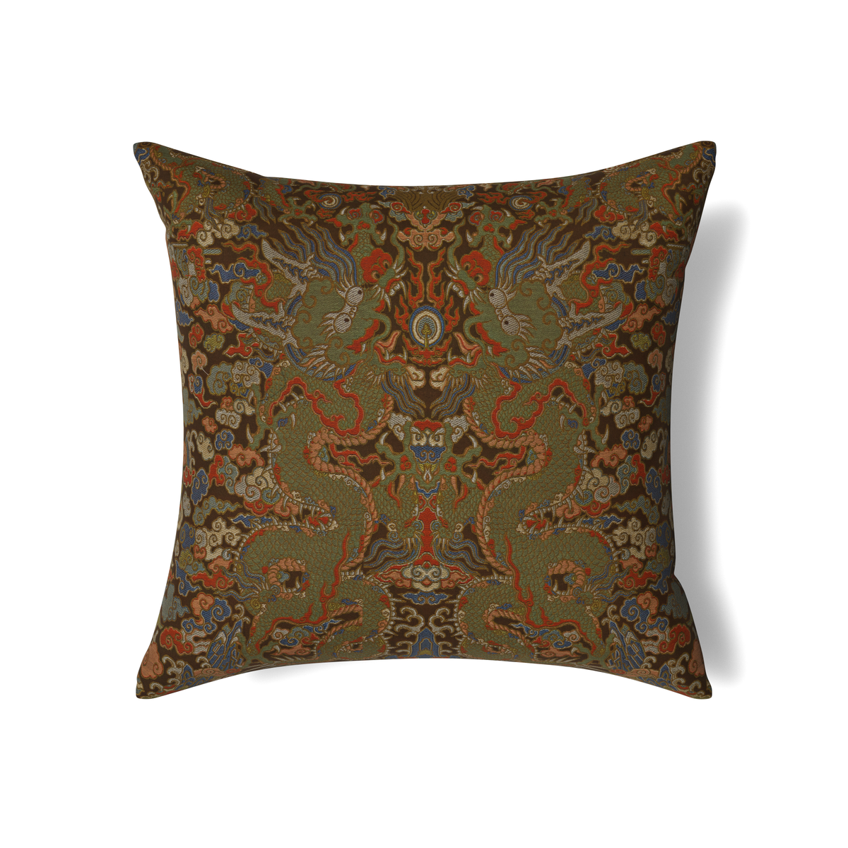 The Met x Ann Gish Dragon Decorative Pillow