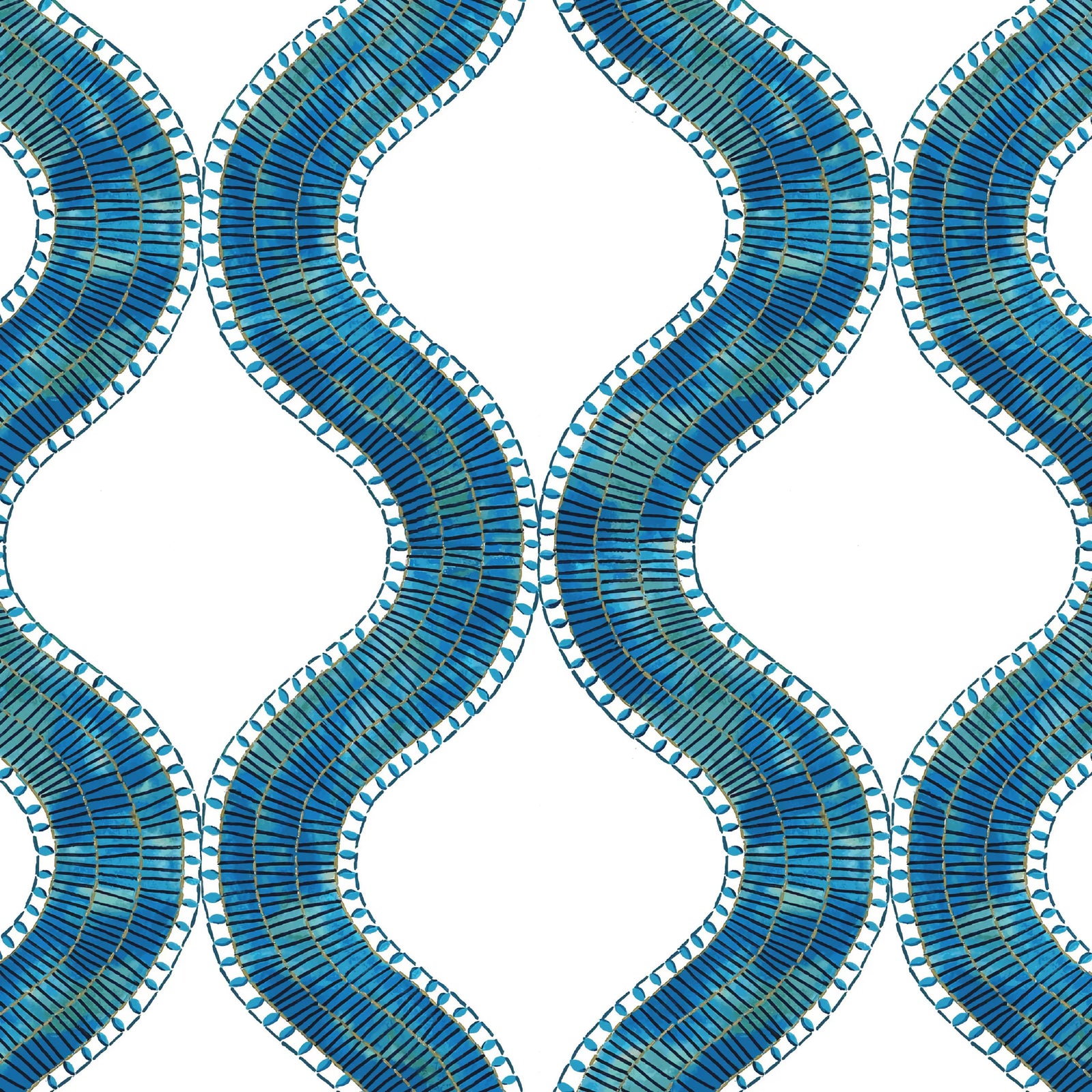 The Met x Ann Gish Egyptian Collar Throw and Decorative Pillow with Coordinate Bedding