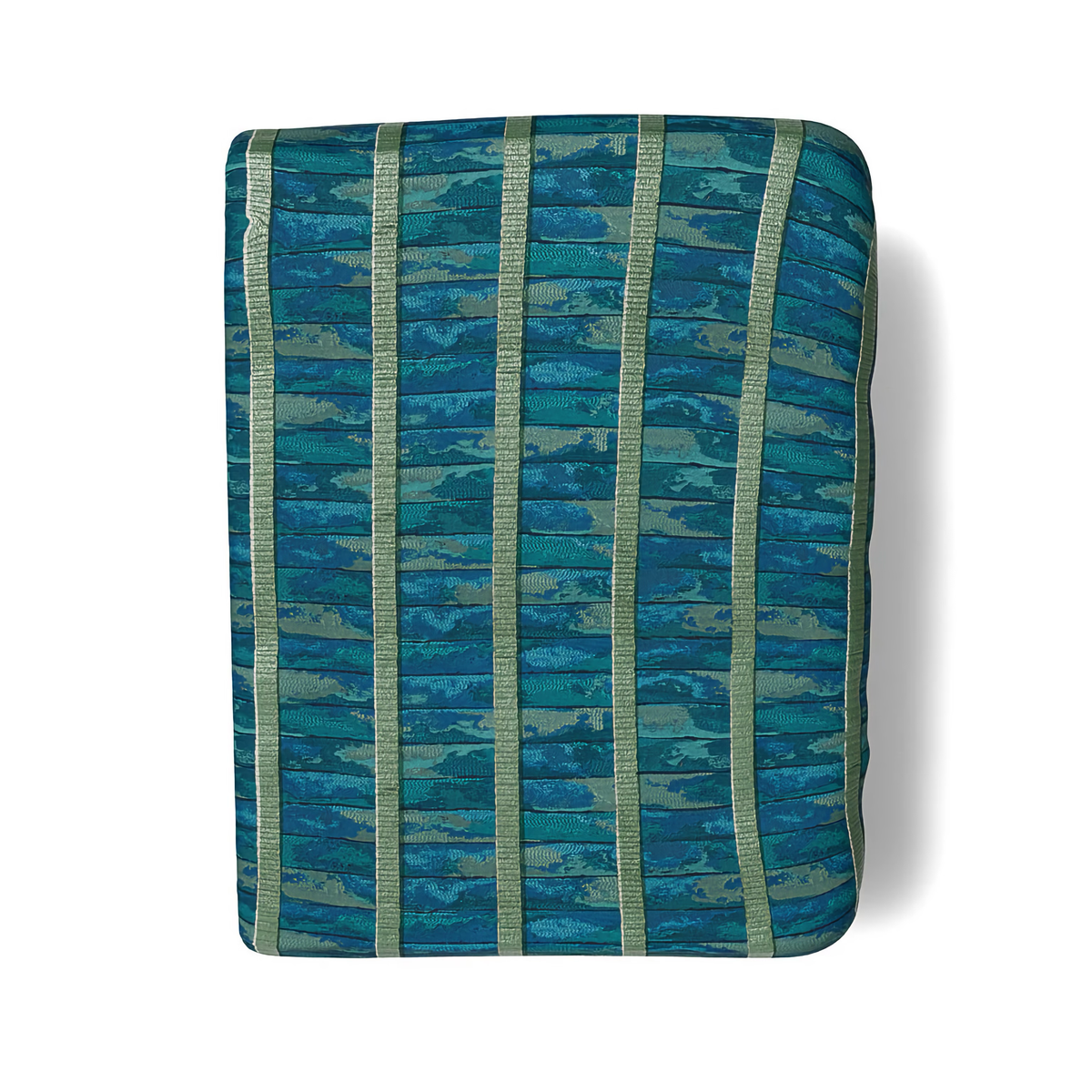 Throw Blanket of The Met x Ann Gish Egyptian Faience in Nile