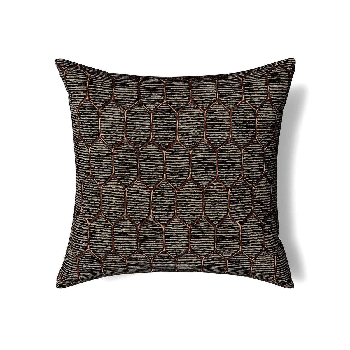 The Met x Ann Gish Inro 24x24 Decorative Pillow