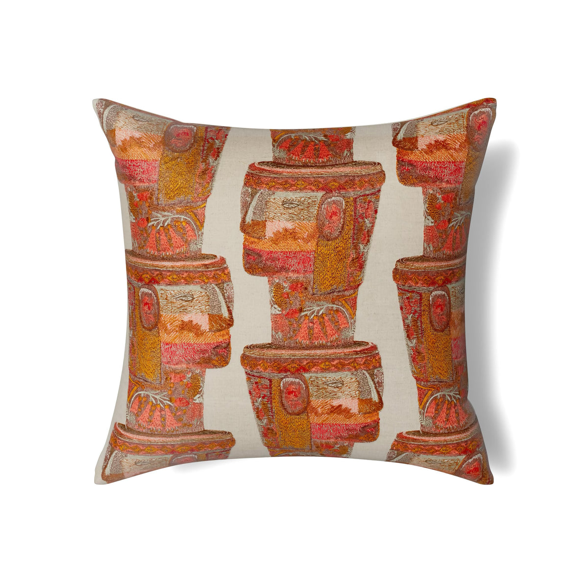 The Met x Ann Gish Kero Decorative Pillow in Sunset