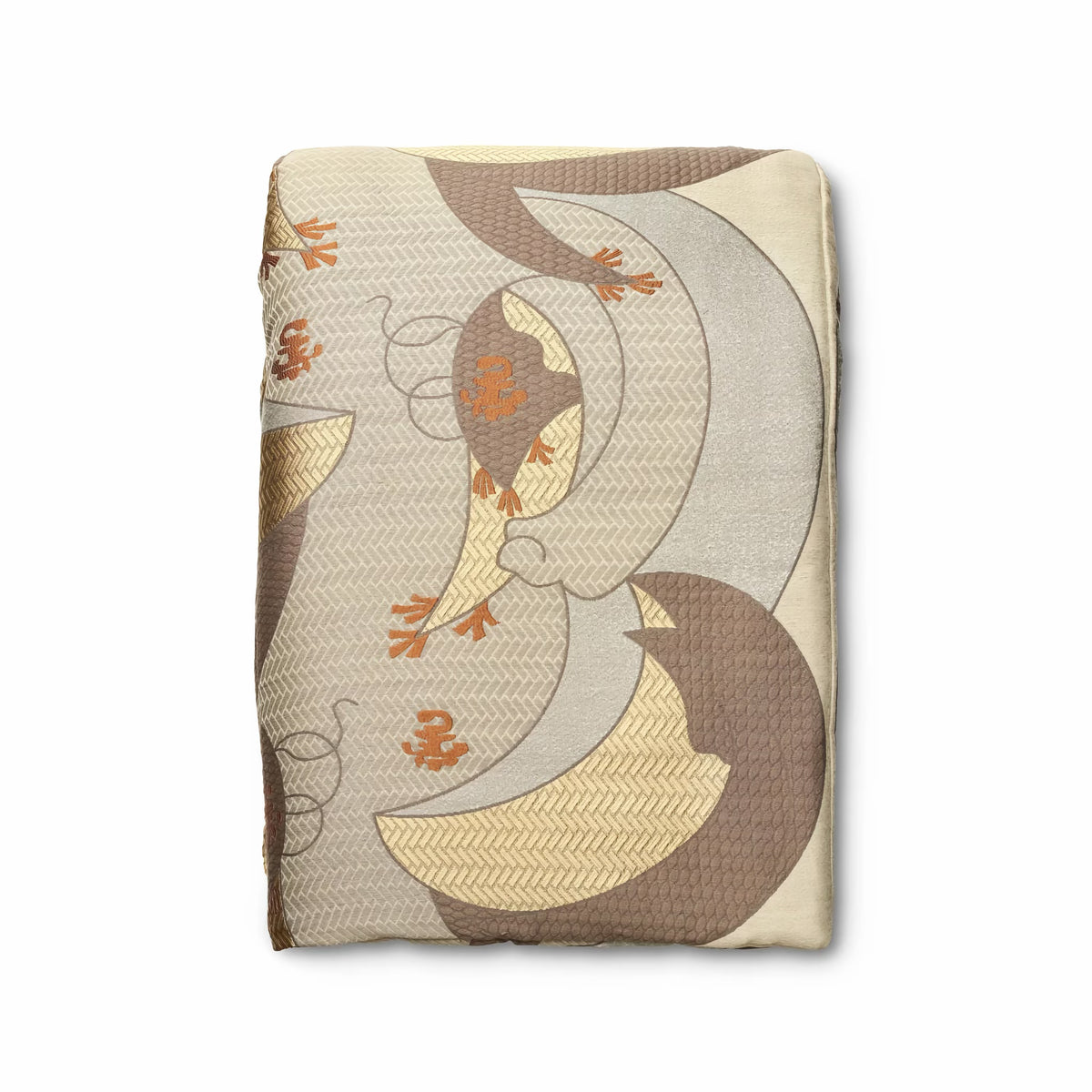 The Met x Ann Gish Kosode Throw in Blue and Gold