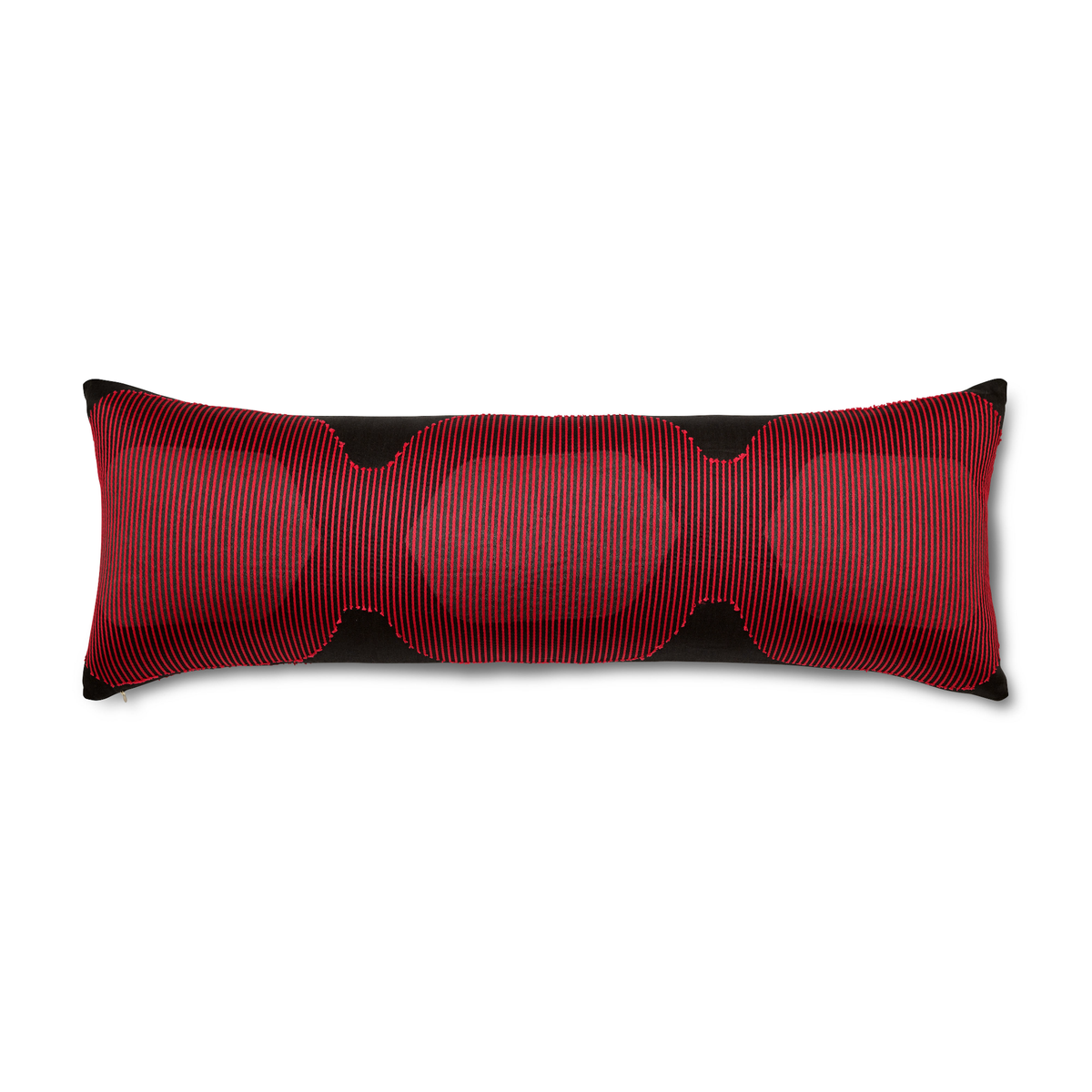 Decorative Pillow of The Met x Ann Gish Lantern Bedding in Black and Red