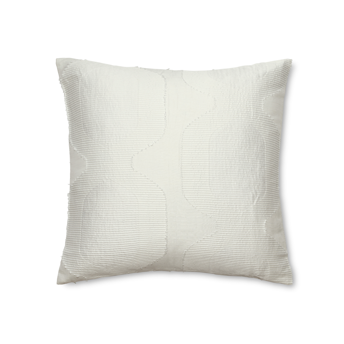 Euro Sham of The Met x Ann Gish Lantern Bedding in White and White